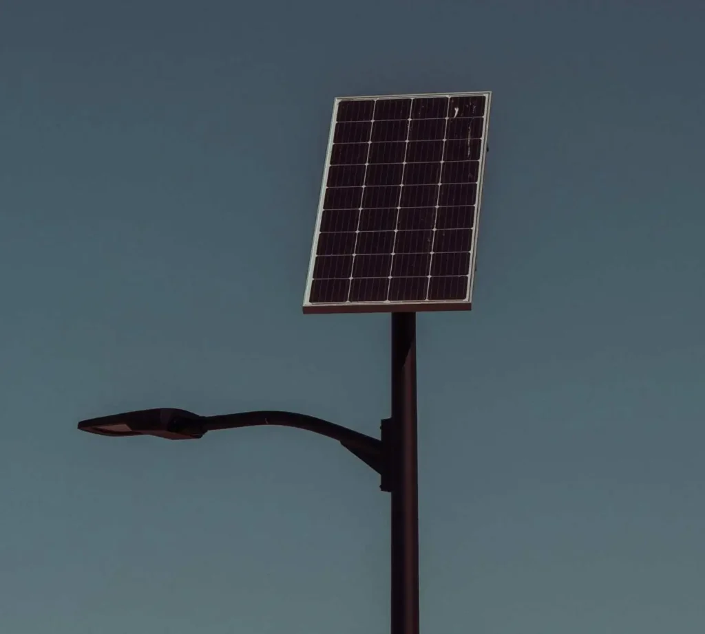 solar panels used to produce electricity